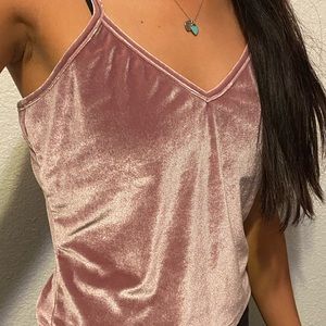 ✨mauve velvet tank 💜